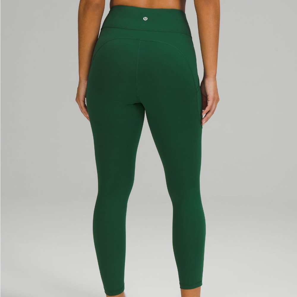 Lululemon size 14 of invigorate high rise tight 25”, new with tags green